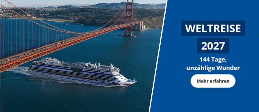 Die neue Weltreise 2027/2028