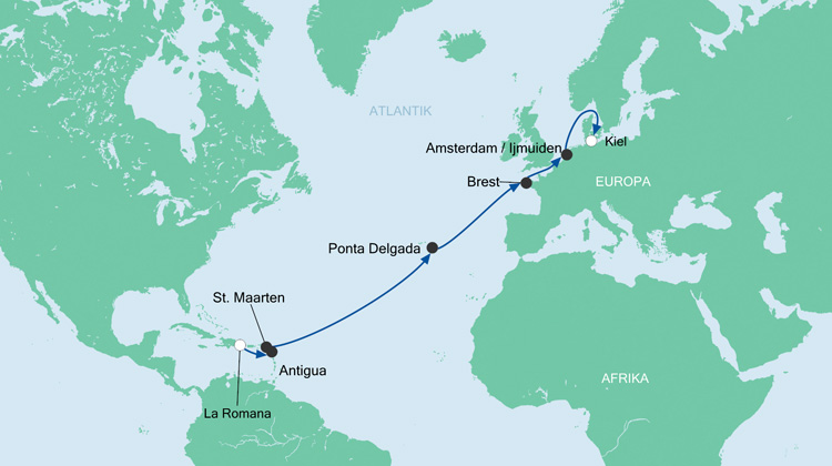 AIDAluna Transatlantik AIDAluna Transatlantik