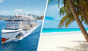 43 Tage AIDAprima ab/bis Hamburg