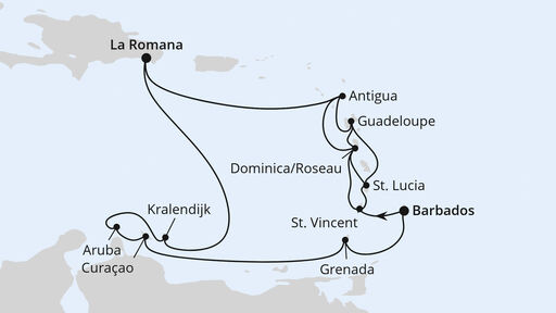 Karibische Inselrundreise ab Barbados