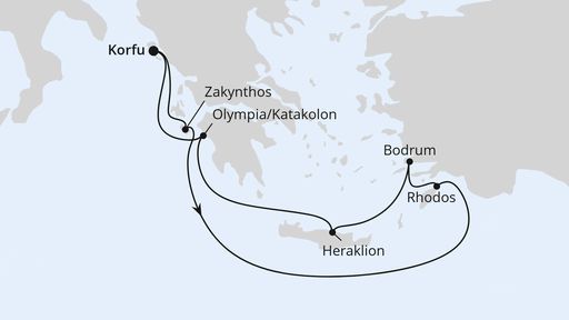 Griechenland ab Korfu 2