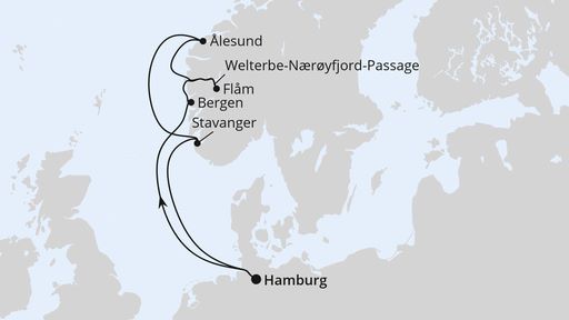 Norwegens Welterbe ab Hamburg