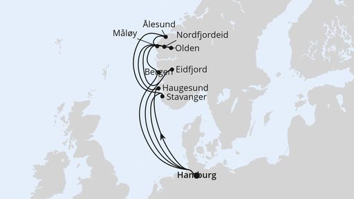 Große Norwegen-Reise ab Hamburg 1