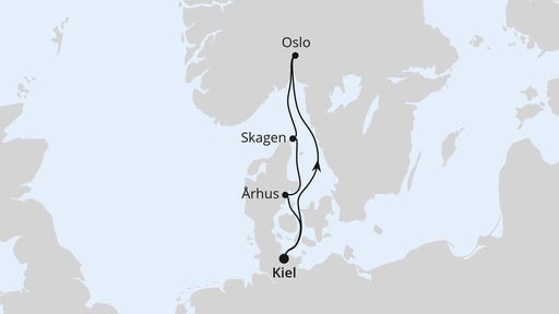 Kurzreise nach Skandinavien