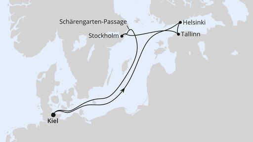 Weihnachtsreise in der Ostsee