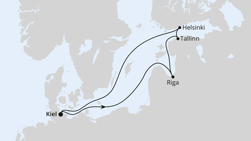 Weihnachstreise auf der Ostsee 1