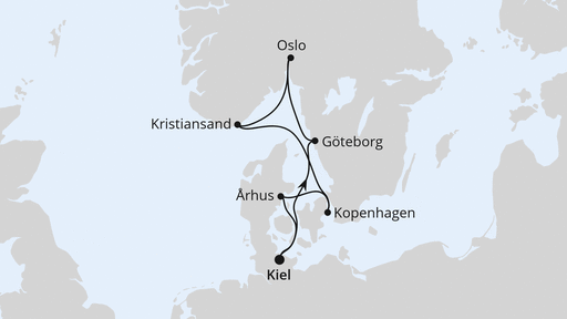 Silvesterreise nach Norwegen und Dänemark