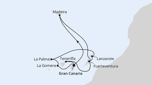 Große Kanaren-Reise mit La Gomera & Madeira