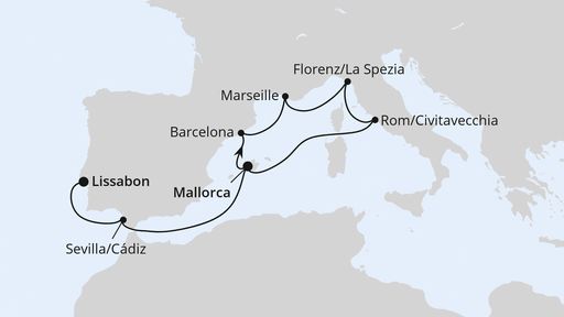 Perlen am Mittelmeer mit Lissabon