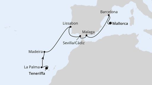 Osterreise Kanaren und Andalusien 2