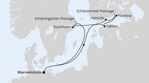Ostsee ab Warnemünde 1
