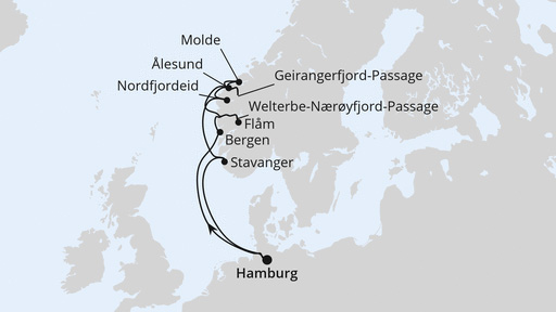 Norwegens Fjorde mit Weltnaturerbe 1