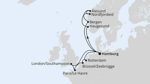 Norwegen und Metropolen ab Hamburg