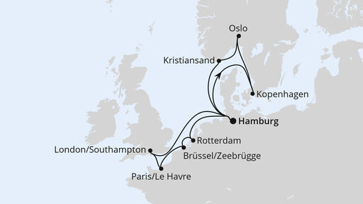 Metropolen und Skandinavien