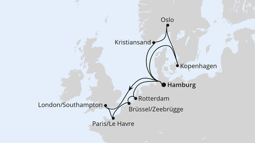 Metropolen und Skandinavien