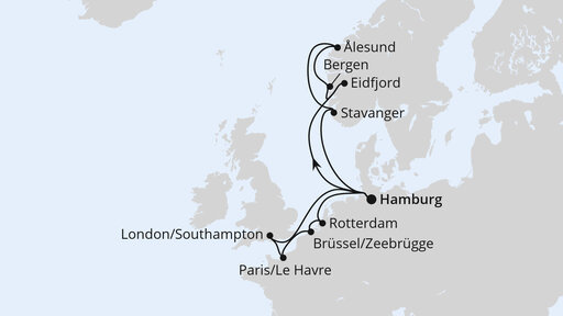 Norwegen und Metropolen ab Hamburg