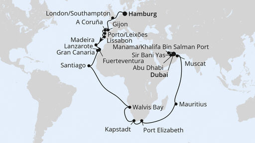 Weltenbummler Südafrika Mauritius Orient