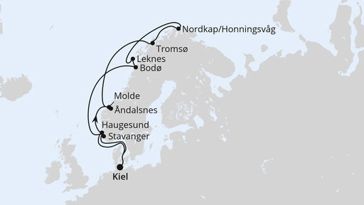 Norwegen mit Lofoten und Nordkap