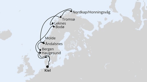 Norwegen mit Lofoten und Nordkap
