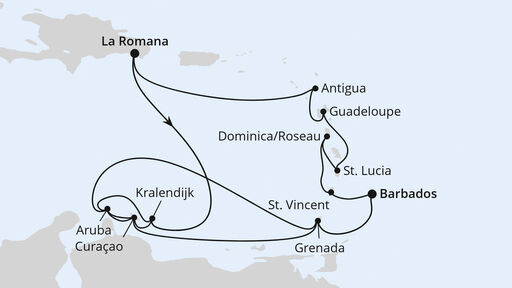 Karibische Insel-Rundreise