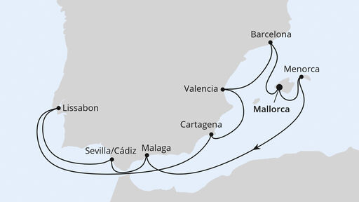 Spanien, Portugal und Balearen