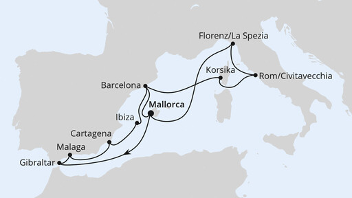 Grosse Mittelmeer-Reise ab Mallorca 3