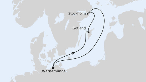 Kurzreise nach Skandinavien ab Warnemünde